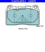 Комплект тормозных колодок ATE 13.0470-4879.2 Комплект тормозных колодок ATE 13.0470-4879.2