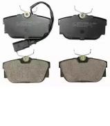 Комплект тормозных колодок DENCKERMANN B110901 Комплект тормозных колодок DENCKERMANN B110901