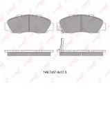 Комплект тормозных колодок LYNXauto BD-3405 Комплект тормозных колодок LYNXauto BD-3405