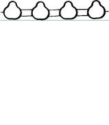 Прокладкa BGA MG7504 Прокладкa BGA MG7504