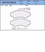 Комплект тормозных колодок AYWIPARTS AW1810423 Комплект тормозных колодок AYWIPARTS AW1810423