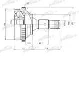 Шарнирный комплект PATRON PCV1585 Шарнирный комплект PATRON PCV1585