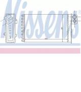 Теплообменник NISSENS 71152 Теплообменник NISSENS 71152