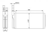 Теплообменник NRF 58931 Теплообменник NRF 58931