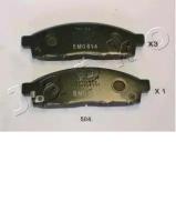 Комплект тормозных колодок JAPKO 50504 Комплект тормозных колодок JAPKO 50504