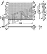 Теплообменник DENSO DRM20098 Теплообменник DENSO DRM20098