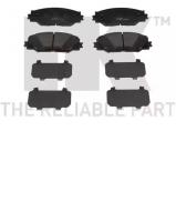 Комплект тормозных колодок NK 224575 Комплект тормозных колодок NK 224575