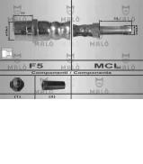 Шлангопровод MALÒ 80167 Шлангопровод MALÒ 80167