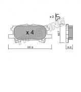 Комплект тормозных колодок TRUSTING 635.0 Комплект тормозных колодок TRUSTING 635.0