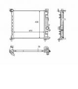 Теплообменник NRF 58473 Теплообменник NRF 58473