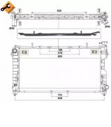 Теплообменник NRF 58264 Теплообменник NRF 58264