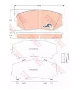 Комплект тормозных колодок TRW GDB3471 Комплект тормозных колодок TRW GDB3471