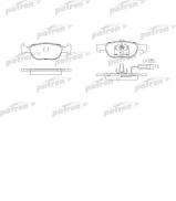 Комплект тормозных колодок PATRON PBP1040 Комплект тормозных колодок PATRON PBP1040