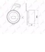 Ролик LYNXauto PB-1021 Ролик LYNXauto PB-1021