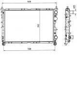 Теплообменник NRF 58085 Теплообменник NRF 58085