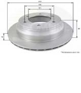 Тормозной диск COMLINE ADC0708V Тормозной диск COMLINE ADC0708V