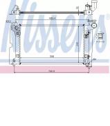 Теплообменник NISSENS 64648A Теплообменник NISSENS 64648A