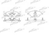 Комплект тормозных колодок PATRON PBP1293 Комплект тормозных колодок PATRON PBP1293