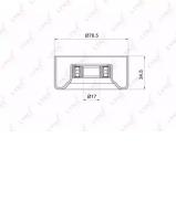 Ролик LYNXauto PB-5004 Ролик LYNXauto PB-5004